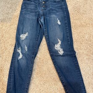 KanCan Distressed Blue Women's Jeans